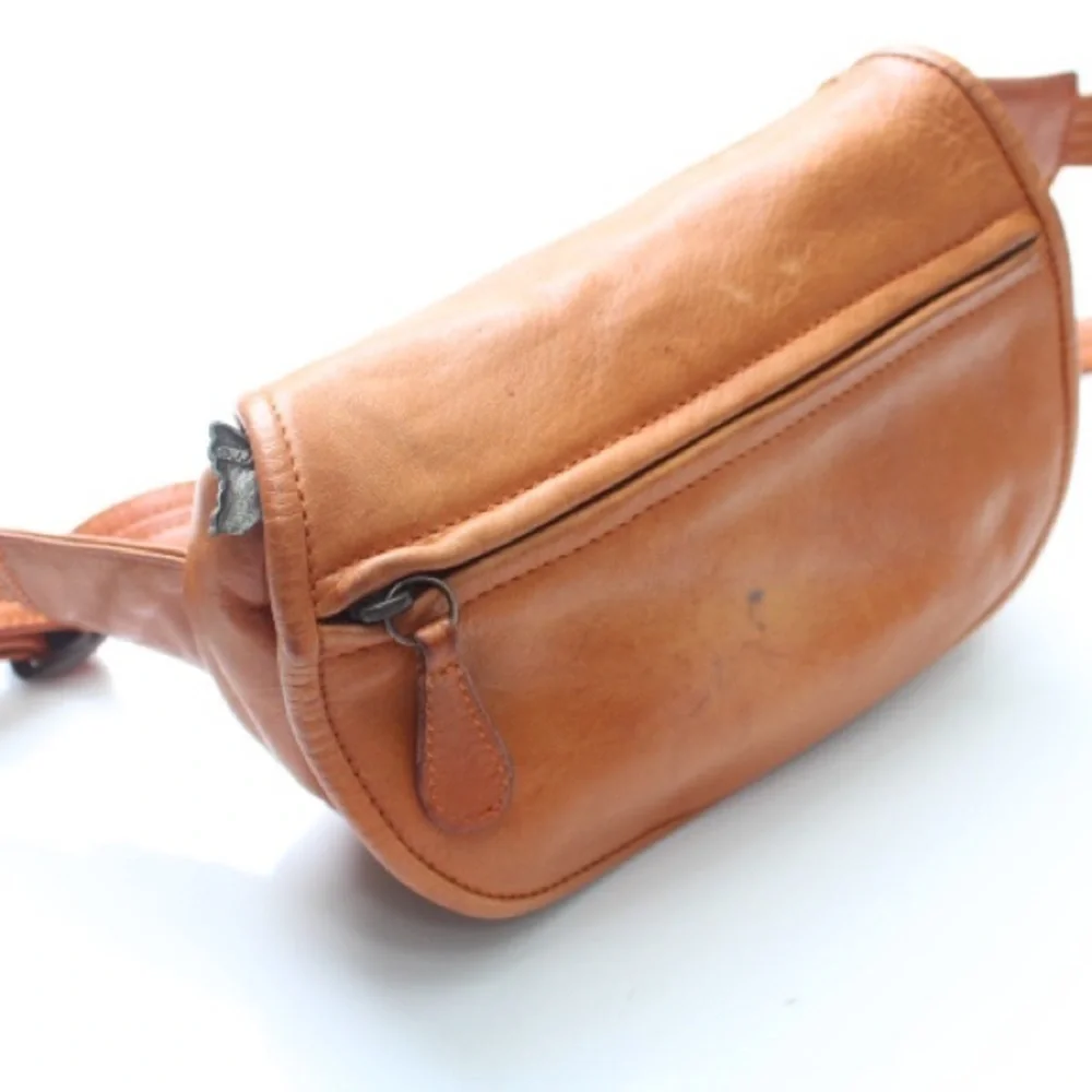 Private Label leather waist bag